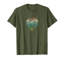 Load image into Gallery viewer, Vintage Hop Leaf Shirt Home Brewers &amp; Lovers of Hoppy Beer
