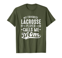 Load image into Gallery viewer, Favorite lacrosse Player Call Me Mom T Shirt Mother's Day
