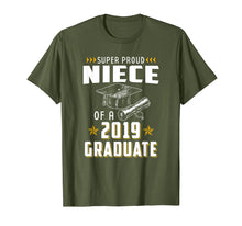 Load image into Gallery viewer, Super Proud Niece Of A 2019 Graduate Funny Shirt Graduation
