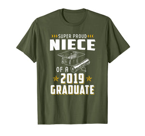 Super Proud Niece Of A 2019 Graduate Funny Shirt Graduation