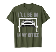 Load image into Gallery viewer, Garage is My Office T-Shirt Mechanic Gift Car Mechanics Tee
