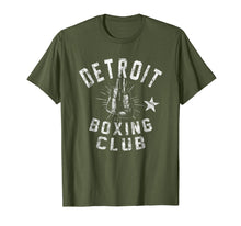 Load image into Gallery viewer, Retro Detroit Boxing Club - vintage distressed Boxer T-Shirt
