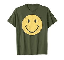 Load image into Gallery viewer, Retro 70s Smiley Face T-Shirt
