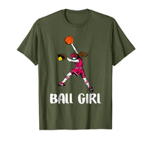 Load image into Gallery viewer, Funny Basketball Softball Cute Shirt Cool Gift Ball Girl
