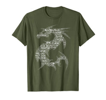 Load image into Gallery viewer, DND Dragon Word Art Tabletop Game Group T-Shirt
