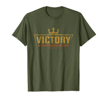 Load image into Gallery viewer, Christian T Shirt | Victory In Jesus Bible Verse Graphic Tee
