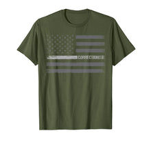 Load image into Gallery viewer, Correctional officer t-shirt USA American flag gift vintage
