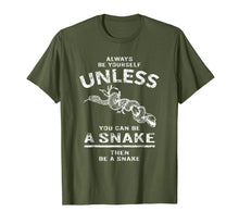 Load image into Gallery viewer, Snake T Shirt - Herpetology Shirt - Reptile T Shirt for Men
