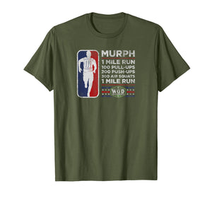 Memorial Day Murph Warrior Gym Cross Fitness Wod T-Shirt