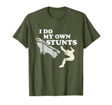 Load image into Gallery viewer, I Do My Own Stunts T-Shirt | Snowmobile - Create All Tee
