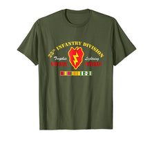 Load image into Gallery viewer, 25th Infantry Division Vietnam Veteran T-Shirt
