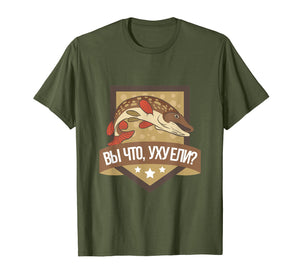 Funny Russian Slang Fish Soup T-shirt