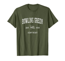 Load image into Gallery viewer, Bowling Green Kentucky KY T-Shirt Vintage US Flag Sports Tee
