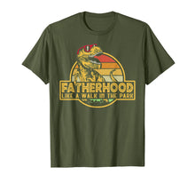 Load image into Gallery viewer, Fatherhood Like A Walk In The Park Father&#39;s Day Dad Gifts T-Shirt
