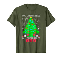 Load image into Gallery viewer, Oh Chemistree Funny Science Chemistry Christmas Tree T-Shirt
