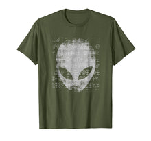 Load image into Gallery viewer, Alien Shirt Alien Head Symbols Tshirt UFO Sci-Fi Horror Tees
