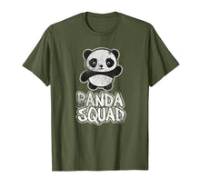 Load image into Gallery viewer, panda squad cute panda bear christmas birthday shirt
