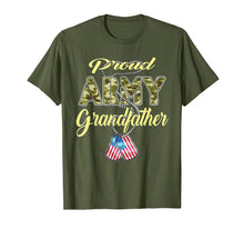 Load image into Gallery viewer, Proud Army Grandfather Shirt - Military Grandpa Shirts Gift
