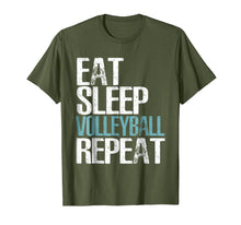 Load image into Gallery viewer, Eat Sleep Volleyball Repeat T-Shirt Cool Sport Game Gift
