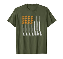Load image into Gallery viewer, Clay Target Shooting Shirt Trap Skeet American Flag
