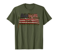 Load image into Gallery viewer, D-Day June 6th 1944 75th Anniversary Commemorative 48 Star  T-Shirt
