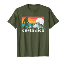 Load image into Gallery viewer, Costa Rica Retro Bigfoot Mountains T-Shirt
