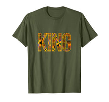Load image into Gallery viewer, African Tribal Print King T Shirt for men
