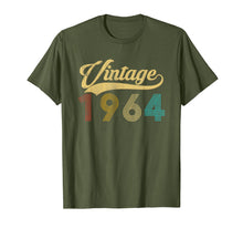Load image into Gallery viewer, Vintage 1964 55th Birthday T Shirt Gift For Men Women
