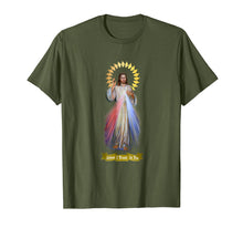 Load image into Gallery viewer, Jesus Divine Mercy T-Shirt Saint Faustina Catholic Prayer 01

