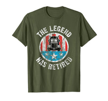 Load image into Gallery viewer, Retirement Shirt For Truckers | Truck Driver Retirement Tee

