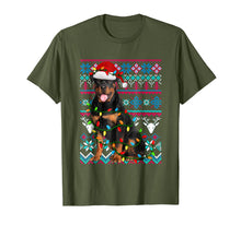 Load image into Gallery viewer, Rottweiler Ugly Christmas Sweater Funny Holiday T-Shirt
