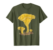 Load image into Gallery viewer, Chanterelle mushroom, edible mushrooms shirt
