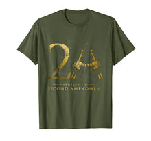 Load image into Gallery viewer, 2A Protect The Second Amendment Veteran Day T-Shirt Military
