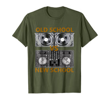 Load image into Gallery viewer, Old School DJ VS New School DJ T-Shirt, House/Dance Music
