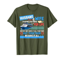 Load image into Gallery viewer, Husband And Wife Cruising Partners For Life Fun Cruise Lover T-Shirt-2417537
