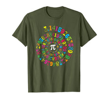 Load image into Gallery viewer, Pi Spiral Novelty Math Geek 3.14 Pi Day T-Shirt-323842

