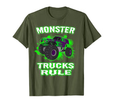 Load image into Gallery viewer, Awesome Monster Trucks Rule for Adults Youth and Toddlers T-Shirt-115137
