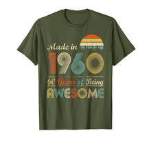 Load image into Gallery viewer, Vintage 1960 Made in 1960 60th birthday 60 years old Gift T-Shirt-542691
