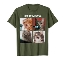 Load image into Gallery viewer, Cats, Let It Meow T-Shirt-450605
