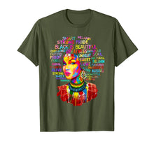 Load image into Gallery viewer, Africa Afro Girl Black History Month Gift for Girls Women T-Shirt-138484
