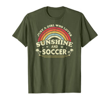 Load image into Gallery viewer, Soccer Shirt. Just A Girl Who Loves Sunshine And Soccer T-Shirt-138368
