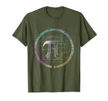 Load image into Gallery viewer, Pi novelty circle watercolor shirt for Pi Day T-Shirt-428799
