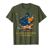 Load image into Gallery viewer, Funny Reading Gift Book Dragon Books Nerds - Dragon Lovers T-Shirt-383493
