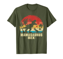 Load image into Gallery viewer, Womens Mamasaurus Dinosaur Rex Mom Gift T-Shirt-437039
