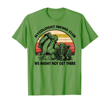 Load image into Gallery viewer, Mycologist hiking club we might not get there Sloths vintage T-Shirt-142664

