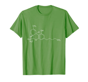 THC Molecule Weed 420 T-Shirt