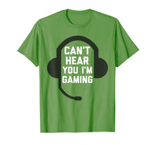 Load image into Gallery viewer, Can't Hear You I'm Gaming Funny Gamer T-Shirt
