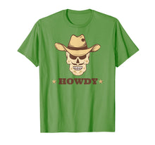Load image into Gallery viewer, Howdy Cowboy Western Hat Lover Tshirt | Texas Mustache Gifts
