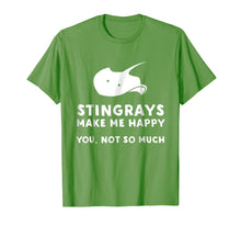 Load image into Gallery viewer, Stingrays Make Me Happy - Funny Stingray T-Shirt
