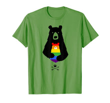 Load image into Gallery viewer, LGBT Mom Mama Bear LGBT Shirt Mothers Gift
